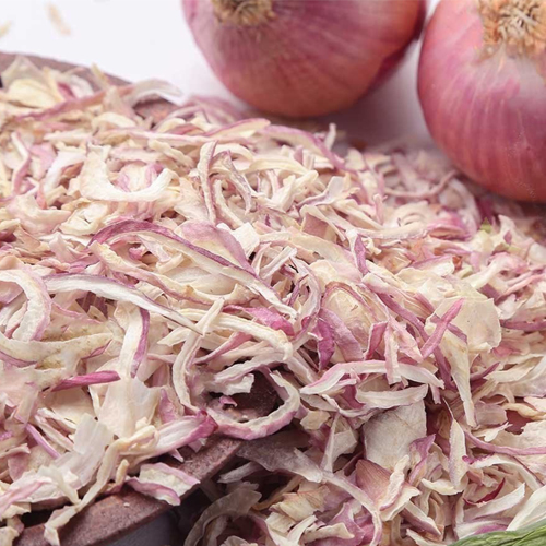Dehydrated Pink Onion Flakes